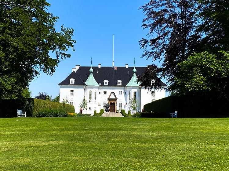 Marselisborg slotspark i Århus