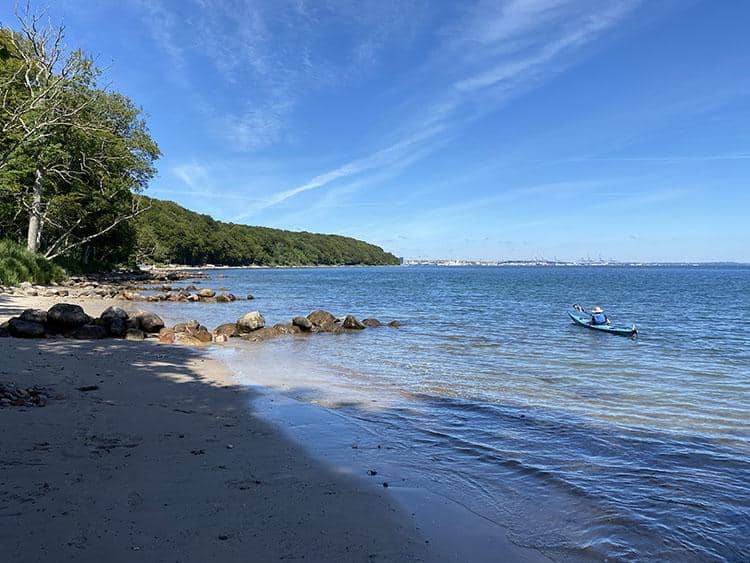 Ballehage strand i Aarhus