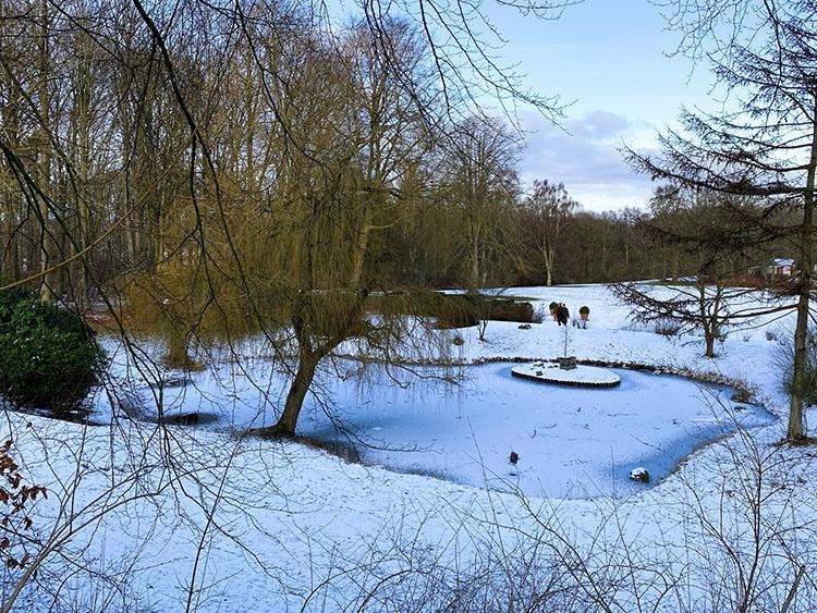 Slotsparken i Århus