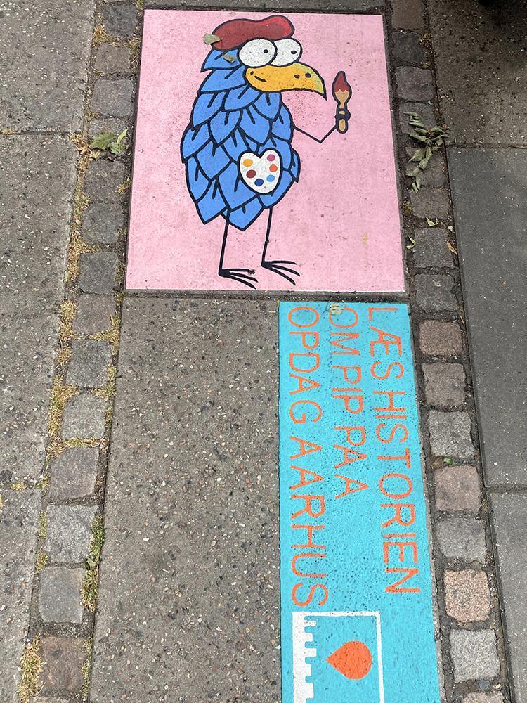 Street art i Aarhus Mikkel