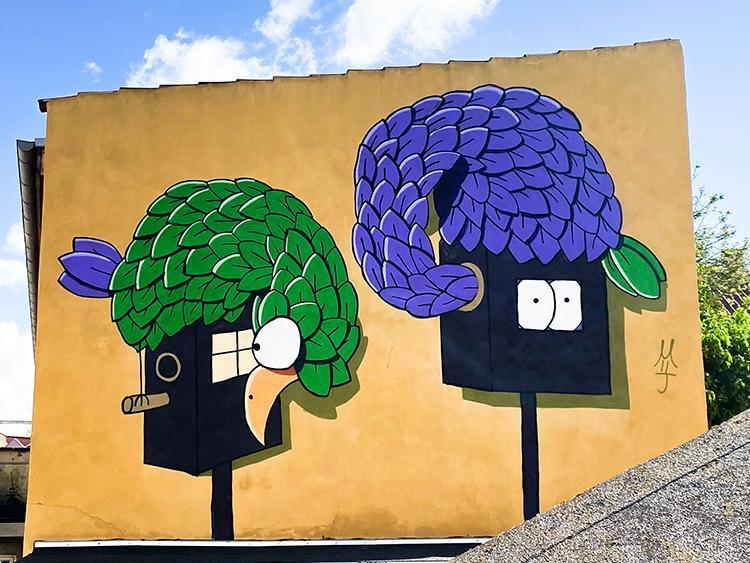 Street art i Aarhus Mikkel