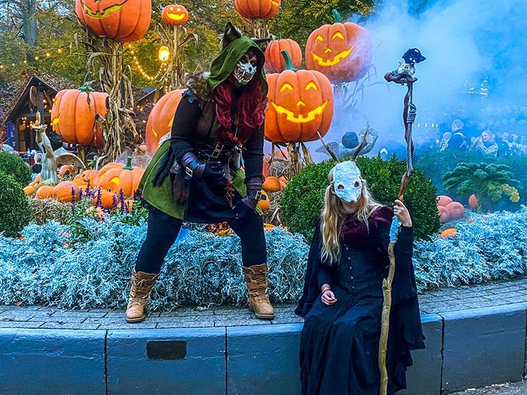 Halloween i Tivoli Friheden
