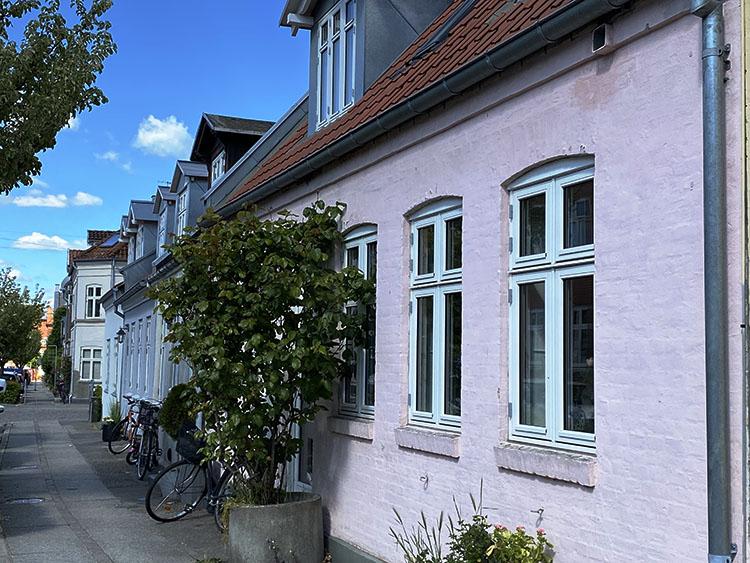 Ole Rømers Gade på Frederiksbjerg i Århus