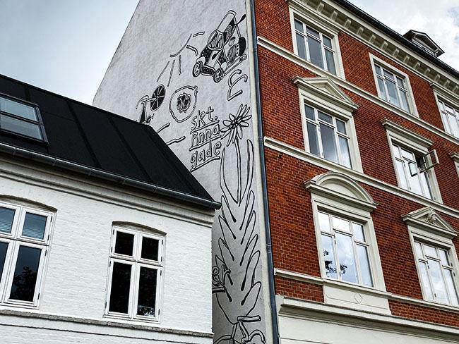 Street Art Frederiksbjerg Sct Anna Gade Frederiksbjerg Sct Anna Gade Street Art