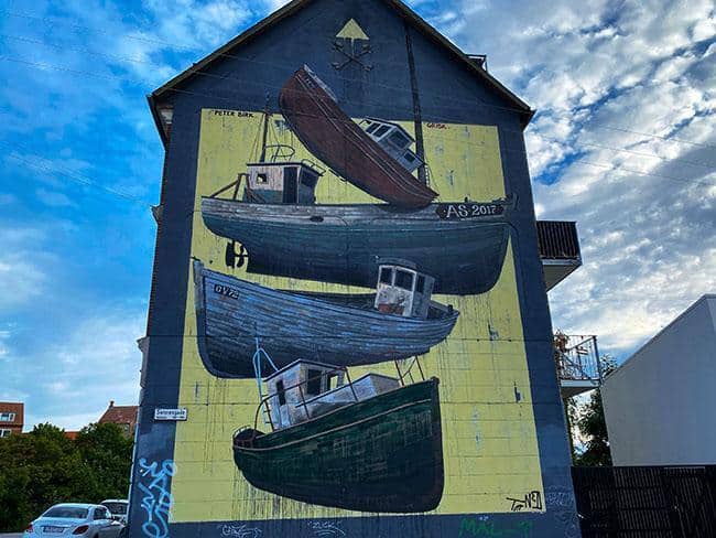 Street art Frederiksbjerg Sonnesgade Frederiksbjerg Sonnesgade street art