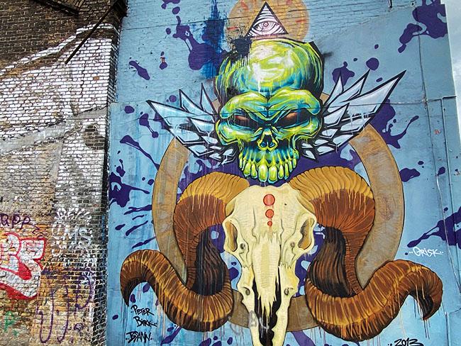 Street art Spanien Sydhavnen