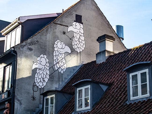 Street Art Frederiksgade Street Art Frederiksgade