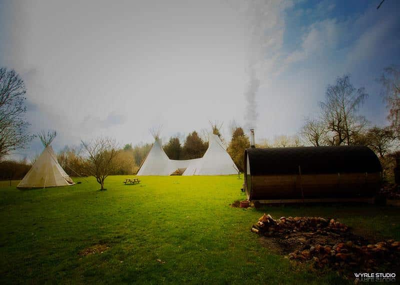 Tipi og Sauna på Eagleroad