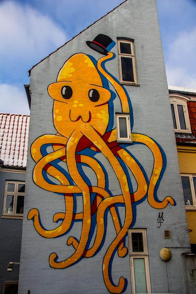 Street Art Paradisgade Aarhus Street Art Paradisgade Aarhus