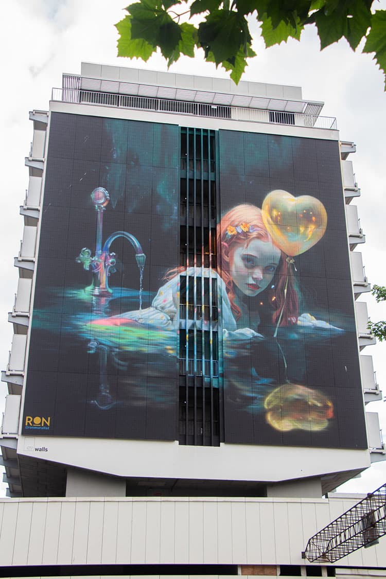 17 Walls Verdensmål 6 Faucet of life af Ronmuralist 17 Walls Verdensmål 6 Faucet of life af Ronmuralist