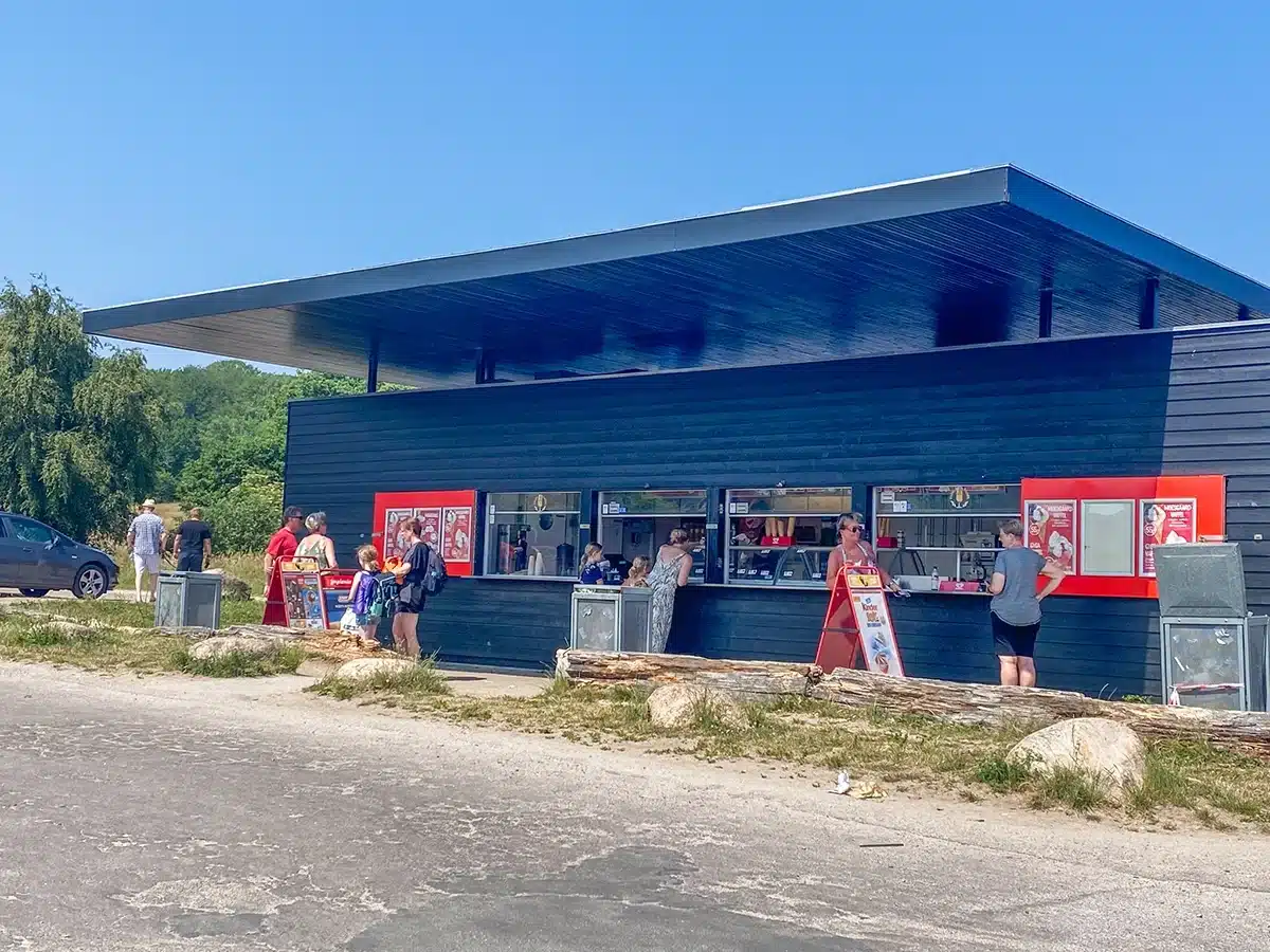 Moesgaard strand Kiosken ved Moesgaard strand