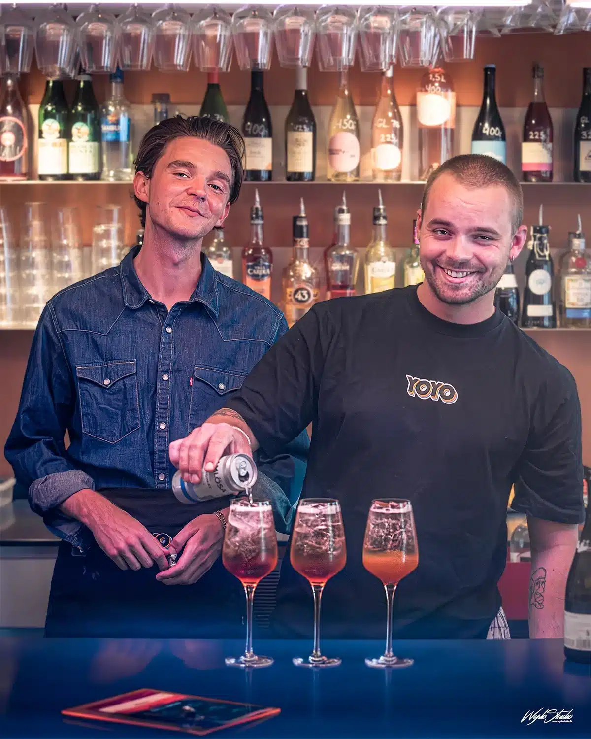 YoYo cafe og bar - Bartendere - Foto Wyrle Studio