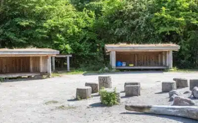 En sheltertur med familien ved Egå Engsø