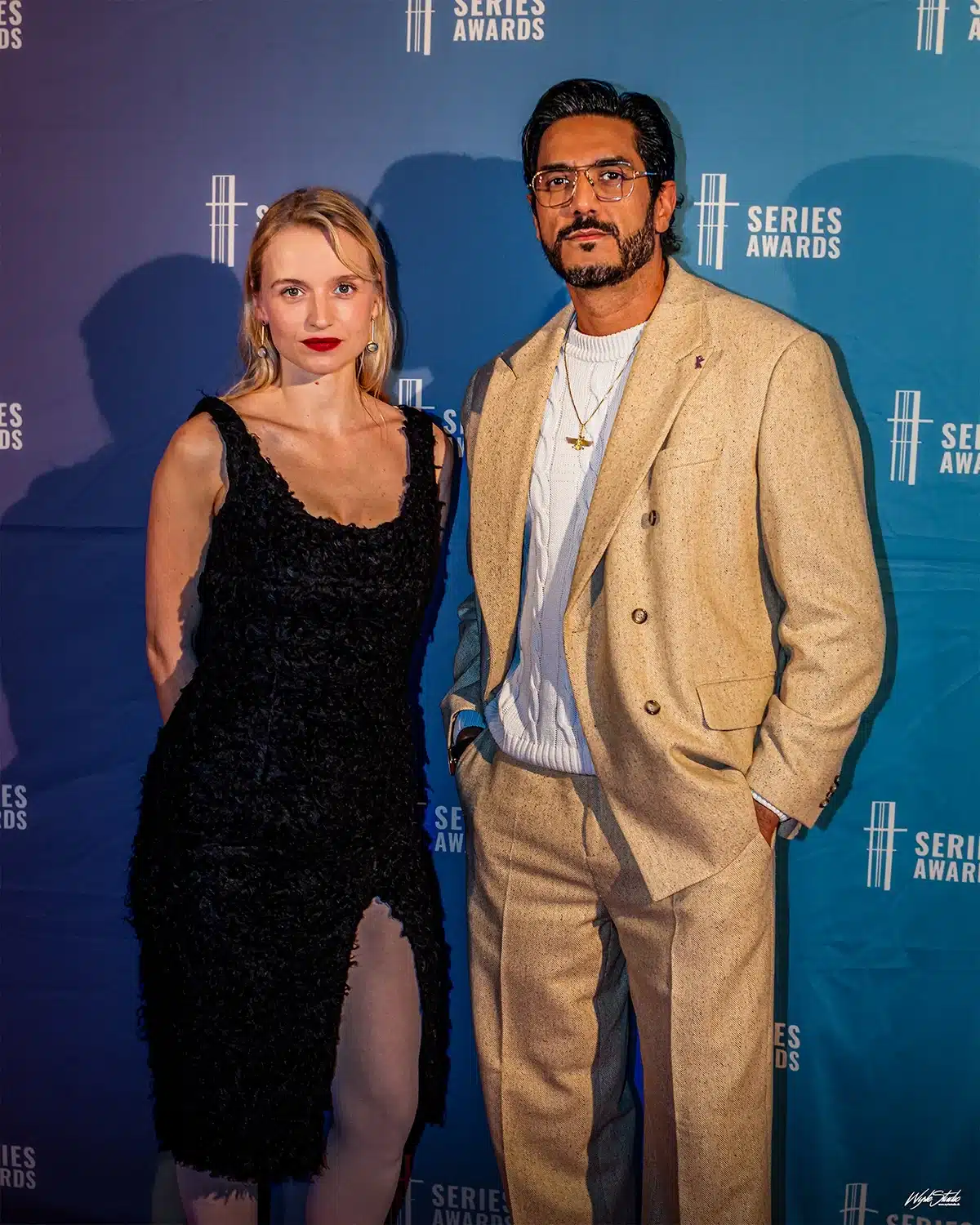 Clara Dessau og Afshin Firouzi på den røde løber ved Serie Awards 2025 Clara Dessau og Afshin Firouzi på den røde løber ved Serie Awards 2025