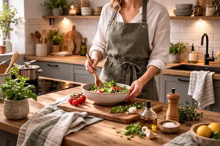Forklaede med stil Et uundvaerligt accessorie i det moderne koekken sponseret » Aarhus Inside Forklæde med stil: Et uundværligt accessorie i det moderne køkken