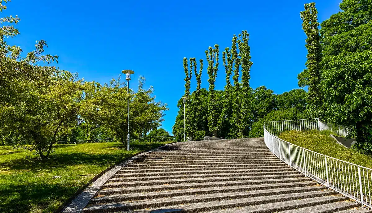 Trappe op til Rådhusparken
