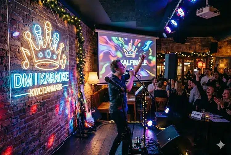 DM i Karaoke – Indledende runder og lokalfinale på Roberta’s Stage AI