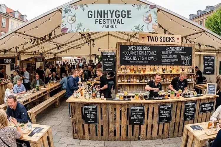 Ginfestival på Klostertorvet AI