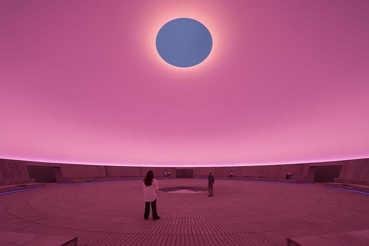 James Turrells Skyspace - As Seen Below på ARoS - Florian Holzherr