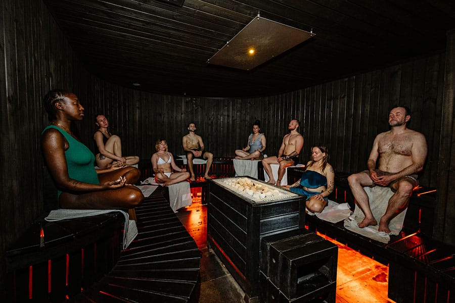 Sauna House aabner paa Aarhus Oe Foto Sauna House » Aarhus Inside Sauna House åbner på Aarhus Ø, og 3.000 har allerede skrevet sig op