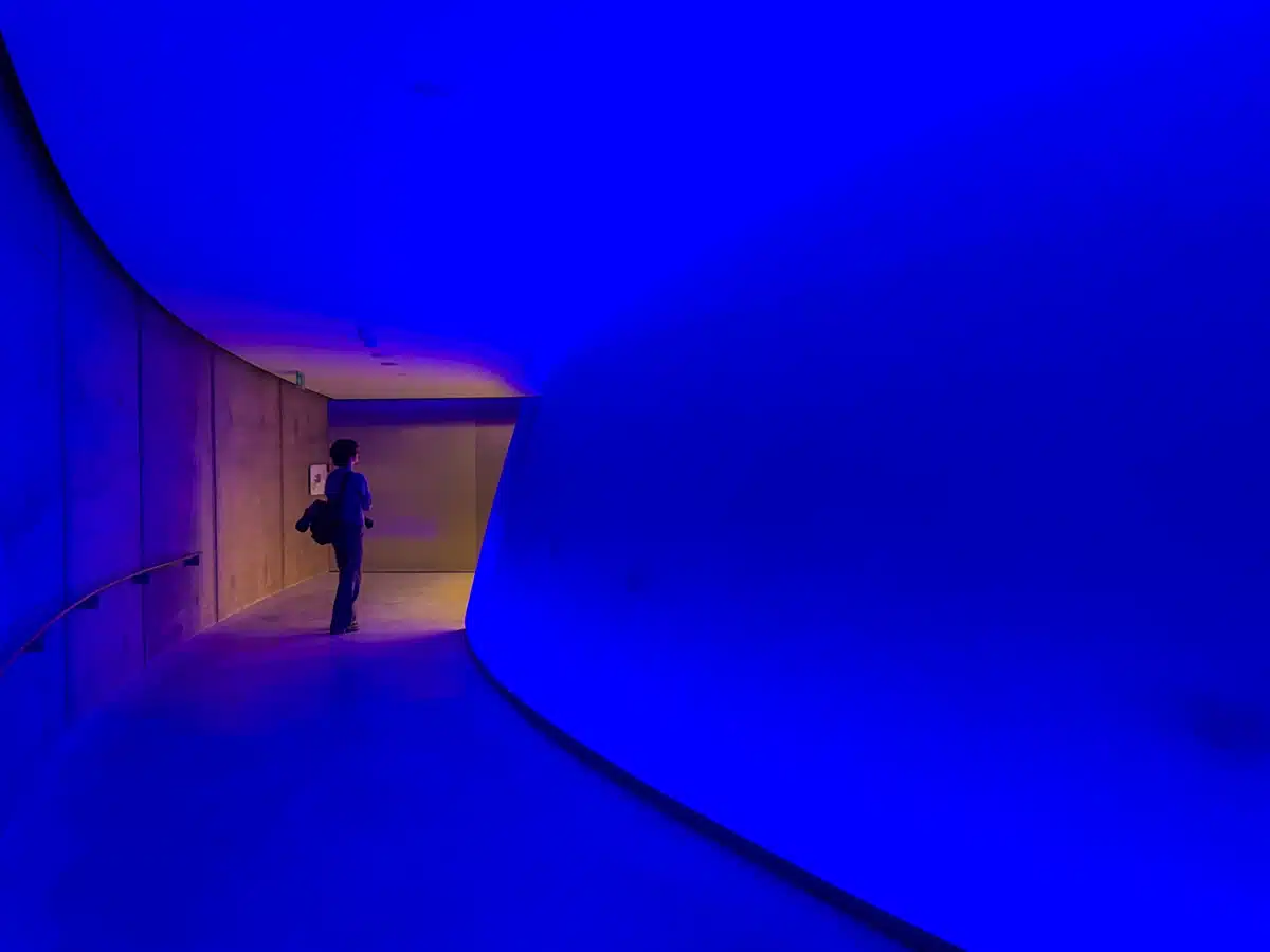 ARoS - As Seen Below - The Dome, a Skyspace by James Turrell - Foto Christina Hazelden - indgangen