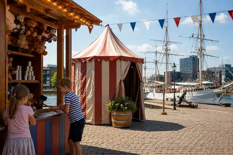 Besøg markedspladsen under The Tall Ships Races ai