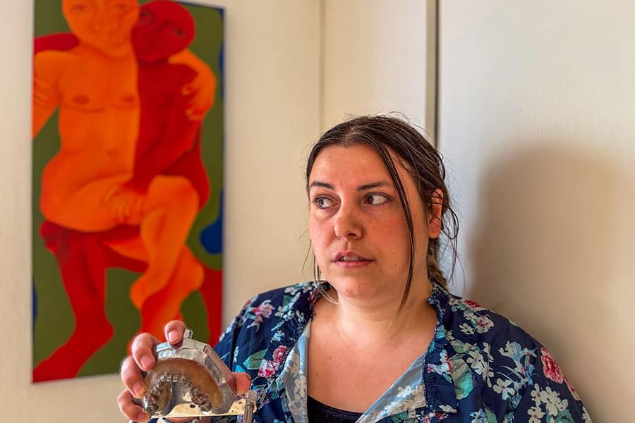 Kunsthus og Galleri TESE Sarah Kamille Amininejad Koushki Teib » Aarhus Inside Kunsthus og galleri TESE ved Graven: Et galleri, der ikke ligner andre
