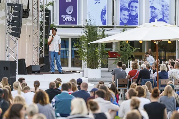 Comedy i parken Musikhuset Aarhus
