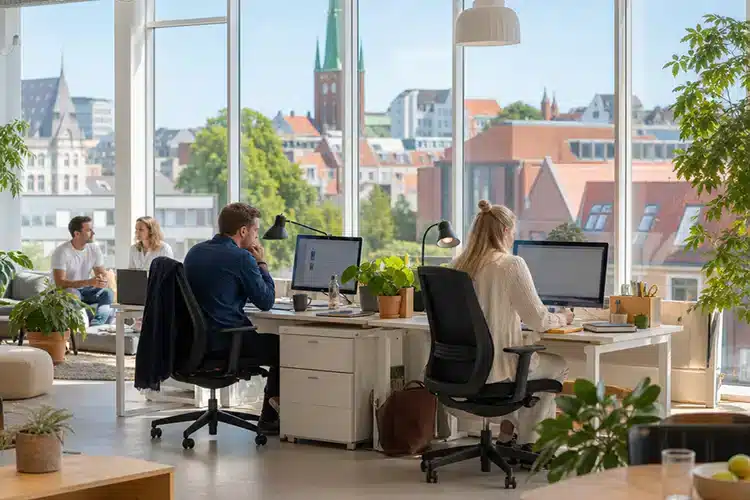 Naar arbejdet flytter ud i byen og hjemmet sponseret » Aarhus Inside Når arbejdet flytter ud i byen og hjemmet
