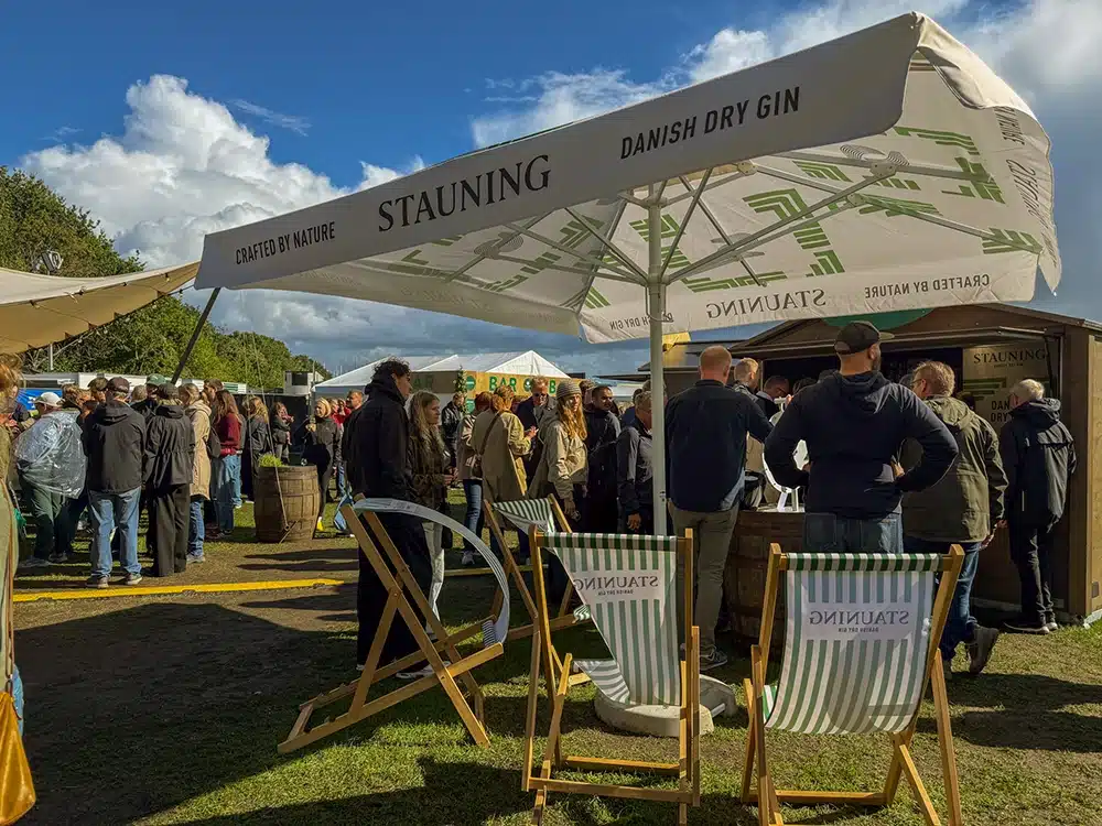 Travl stemning ved Stauning-baren på Food Festival Aarhus Travl stemning ved Stauning-baren på Food Festival Aarhus